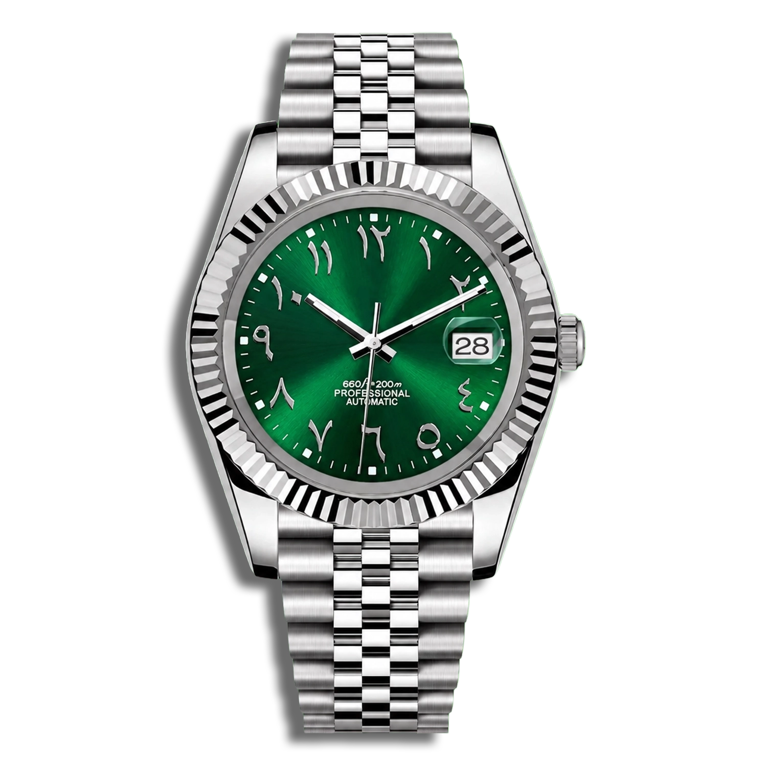 Seiko Mod Datejust Arabic Dial Pro