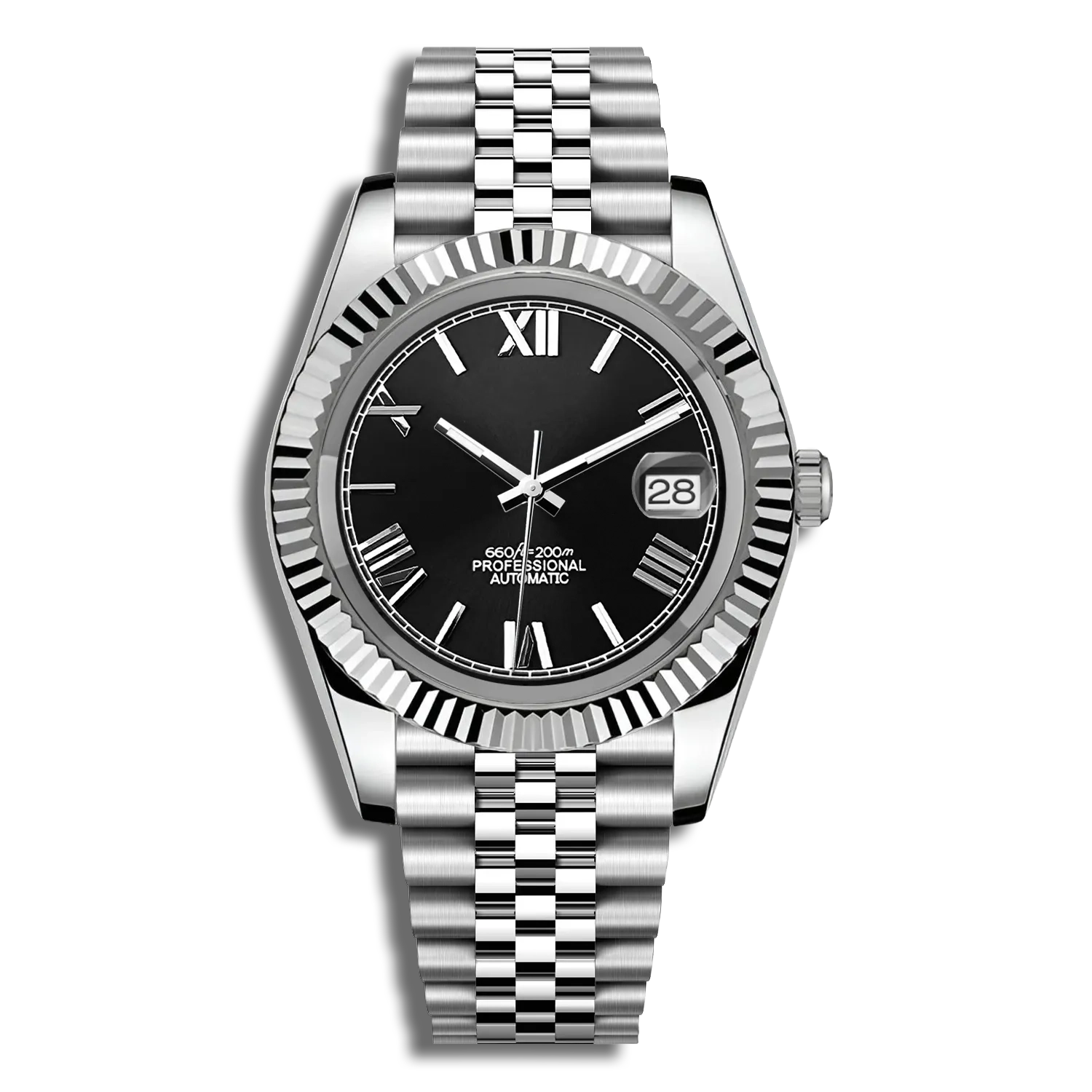 Seiko Mod Datejust Chiffres Romains