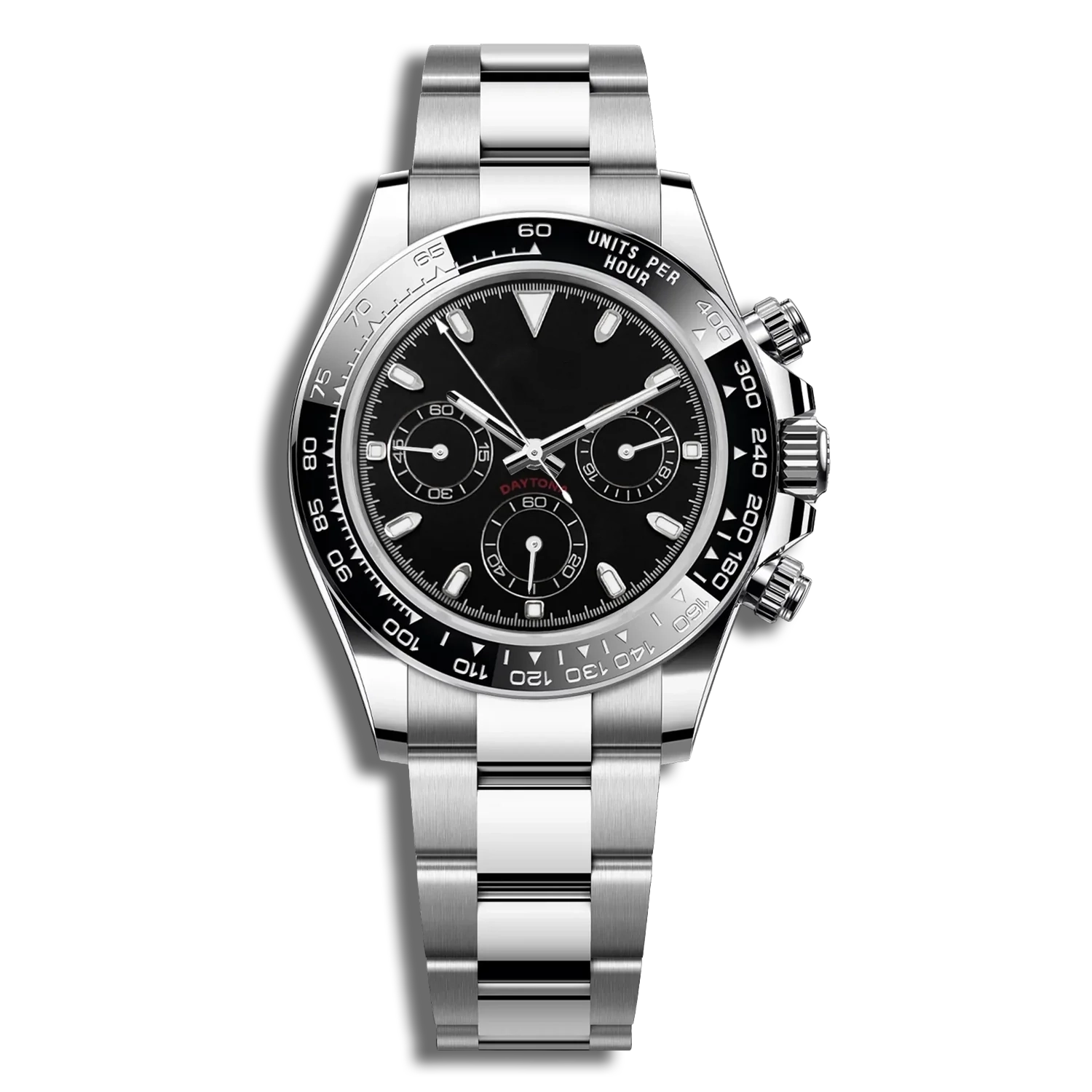 Seiko Mod Daytona — Bracelet Acier