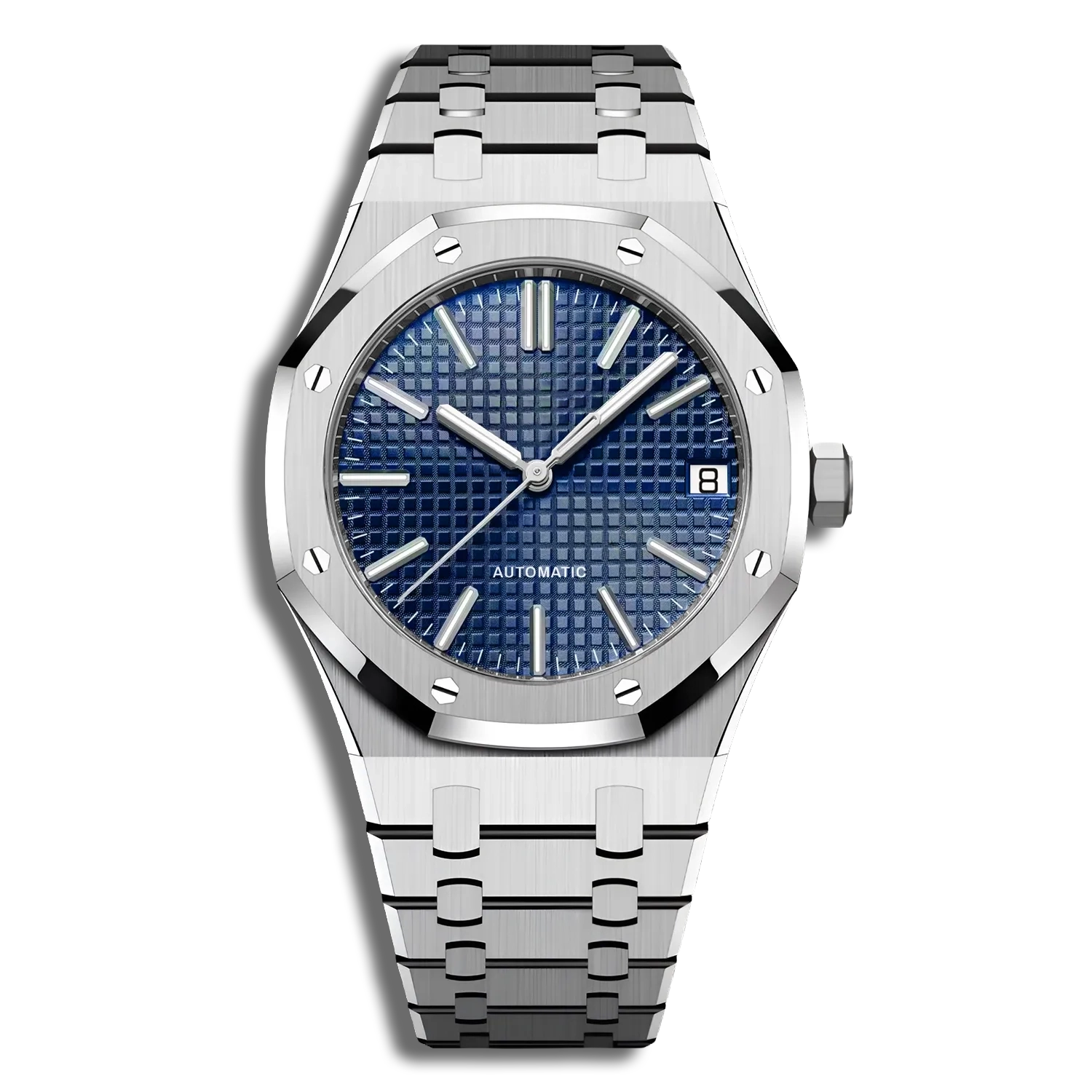Seiko Mod Royal Oak — Boîtier Acier